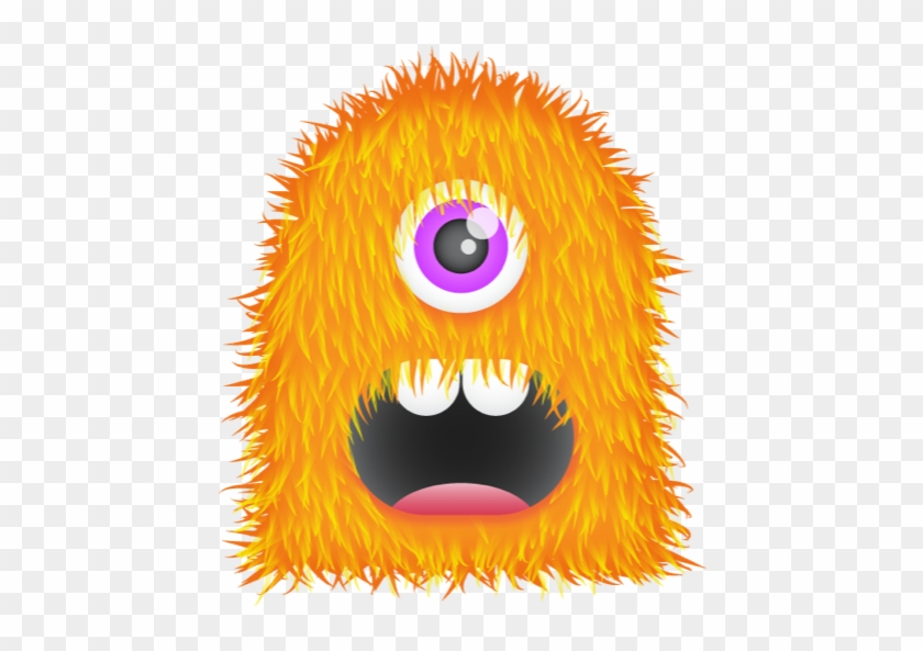 Orange Monster Icon Clipart - Monster Png #830672