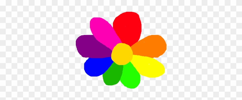 Rainbow Flower By User15432 - Rainbow Flower By User15432 #830832