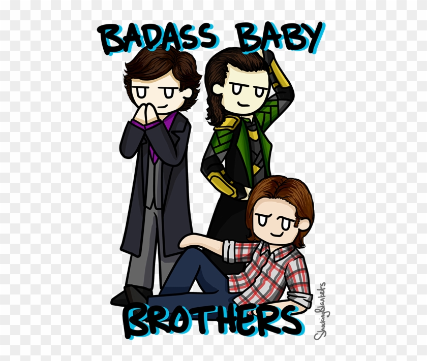 Badass Baby Brothers By Shockingblankets - Loki Fanfiction Big Brother Thor #830843