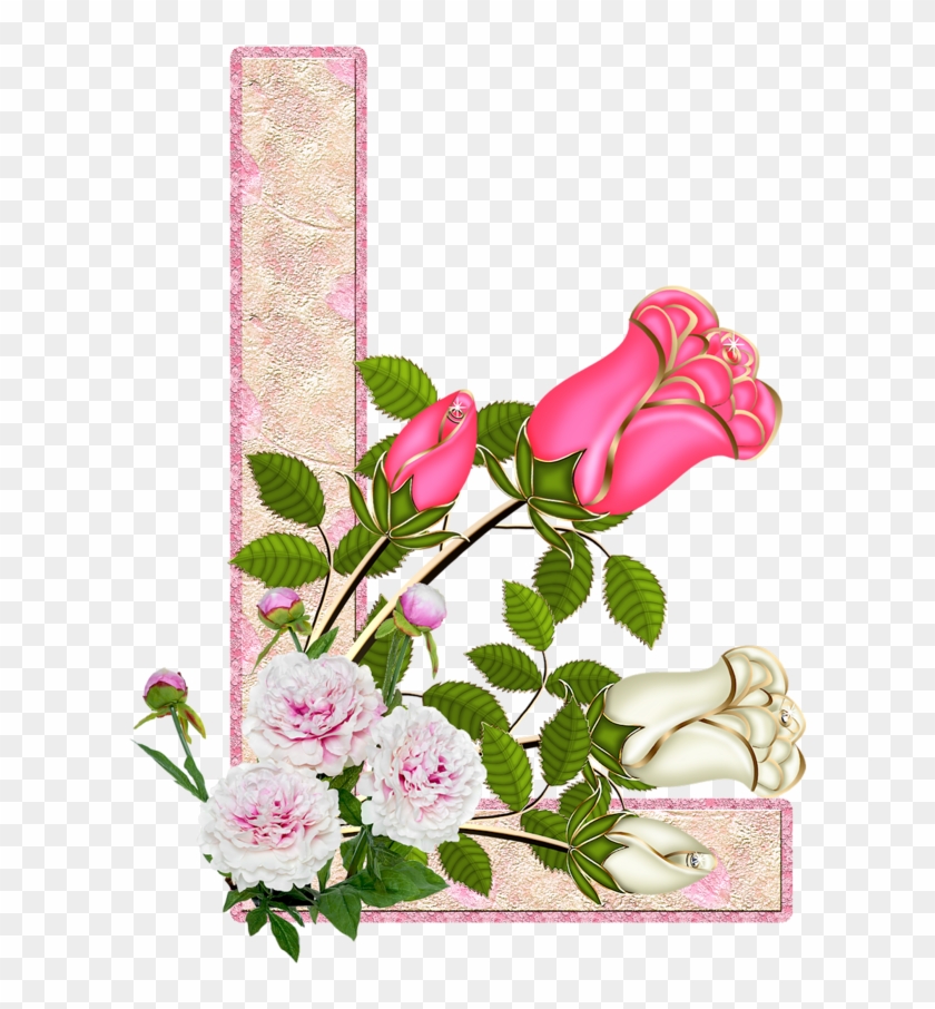 Flores Y Letras Para Decoupage - Flowers With L Letters #830857