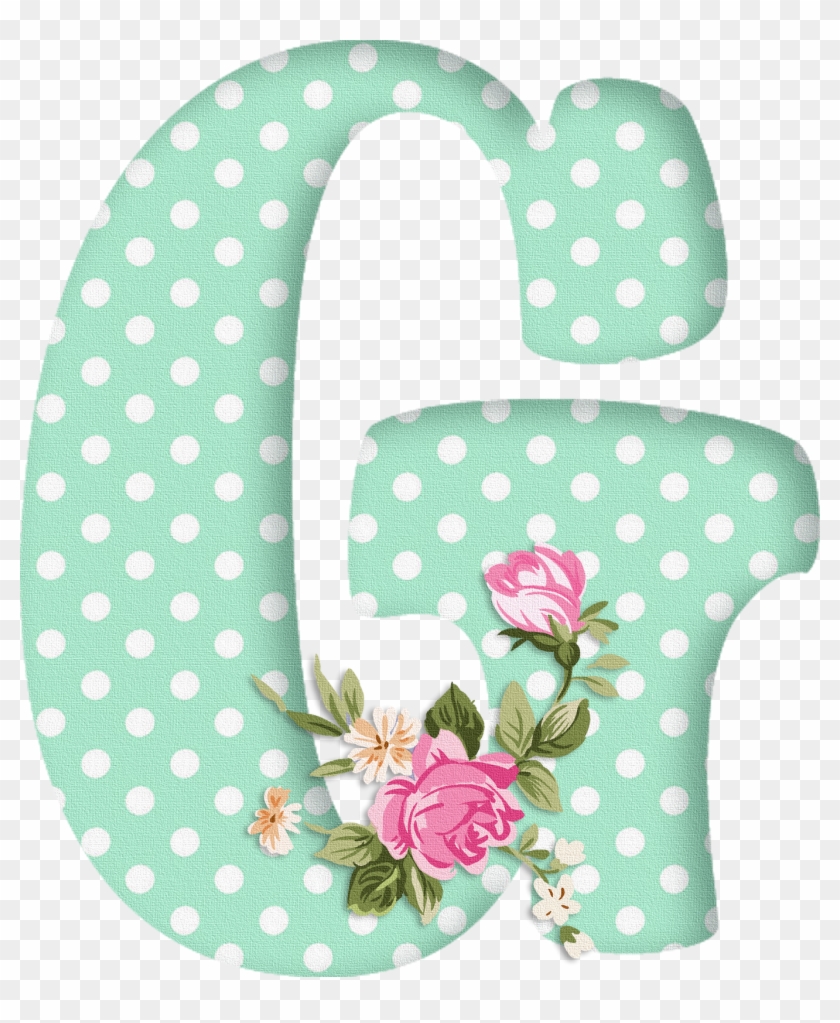 Abecedario Con Flores - Letras Decoradas Con Flores Para Imprimir #830980