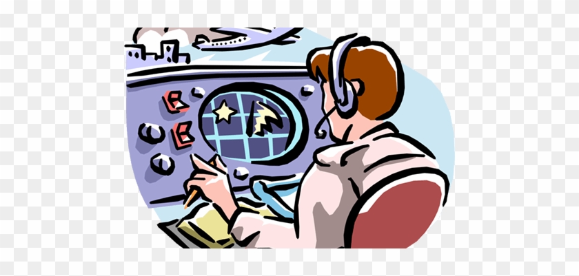 “atc, Pemegang Kuasa Udara Yang Terpinggirkan” - Air Traffic Controller Cartoon #830983