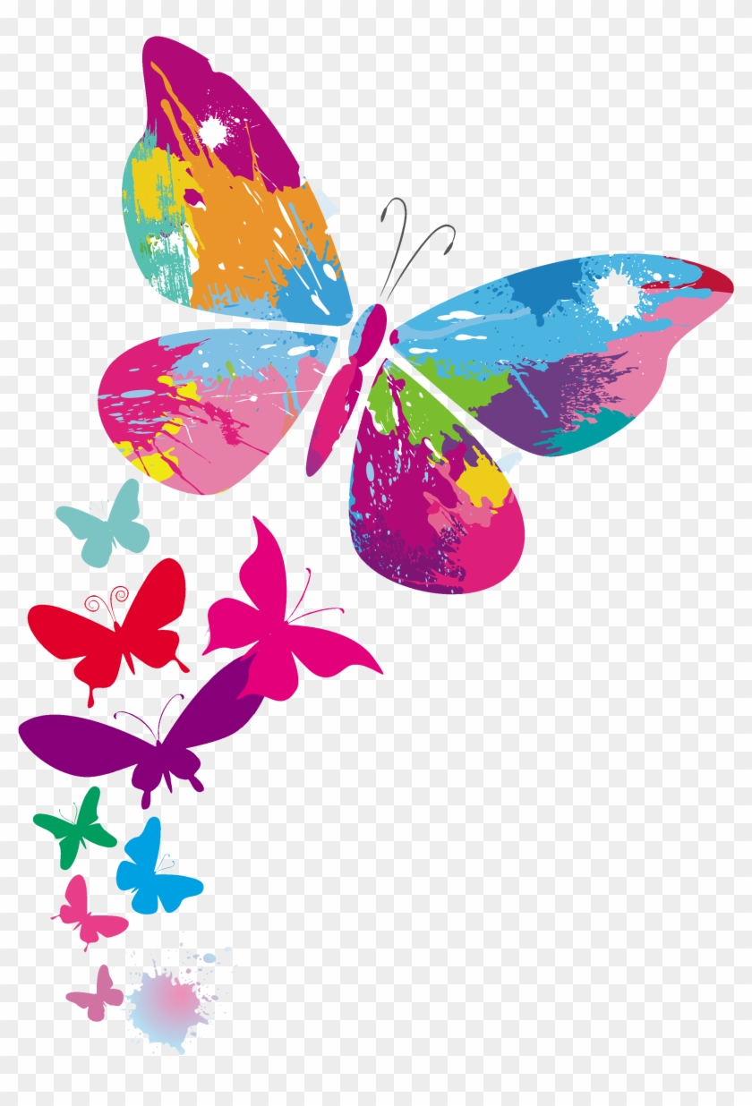 Butterfly Color Clip Art - Facebook Greetings Happy Birthday Daughter #831002