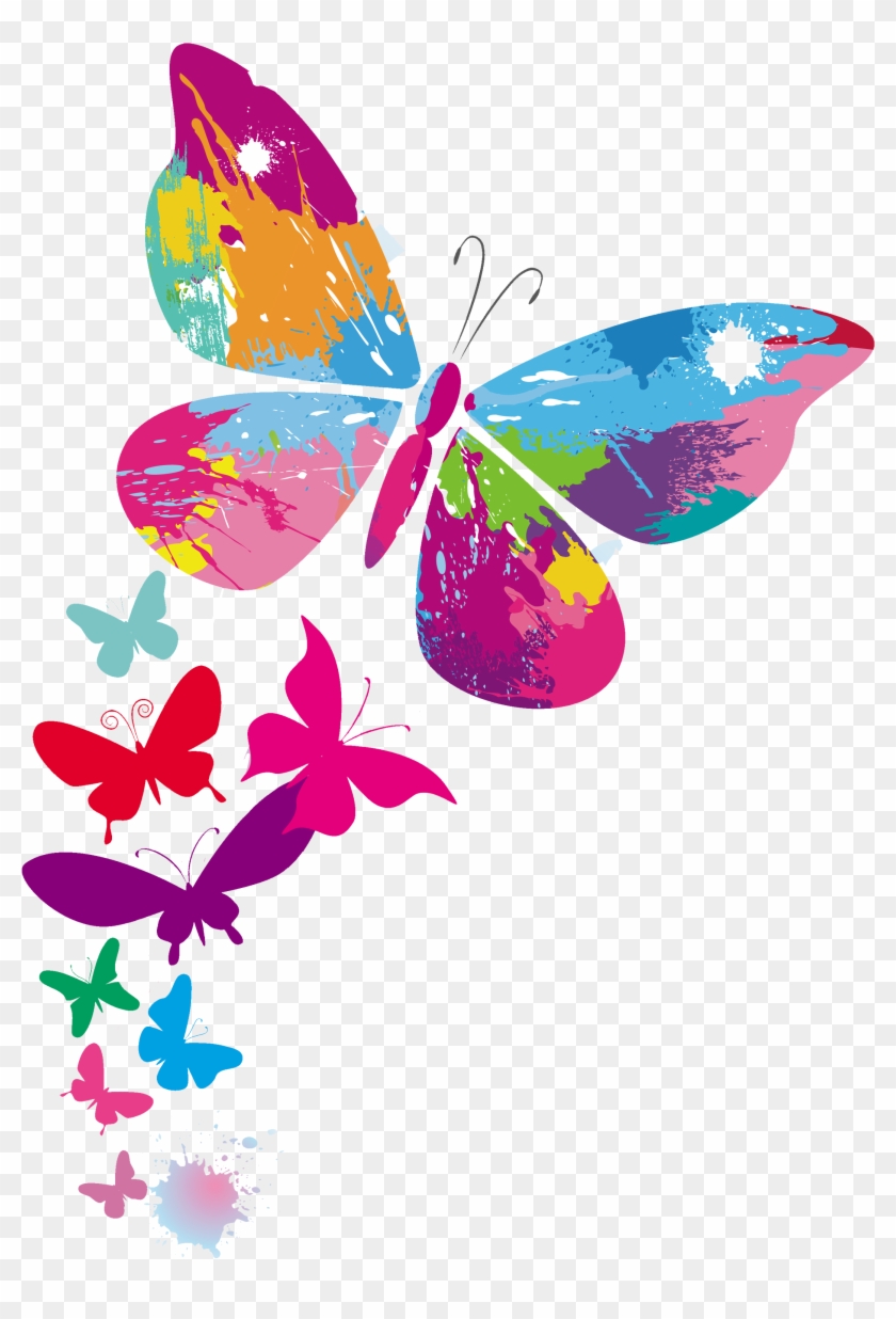 Butterfly Color Clip Art Facebook Greetings Happy Birthday Daughter Free Transparent Png Clipart Images Download