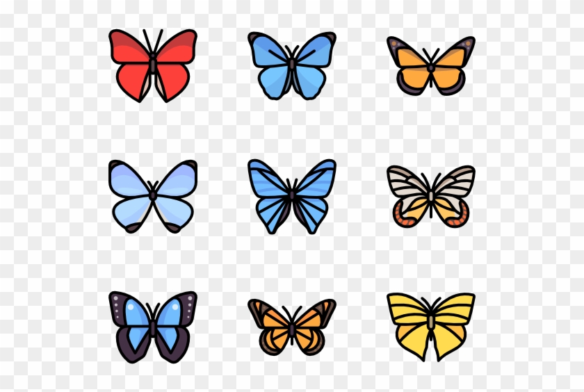Butterflies - Butterfly Icon #831032