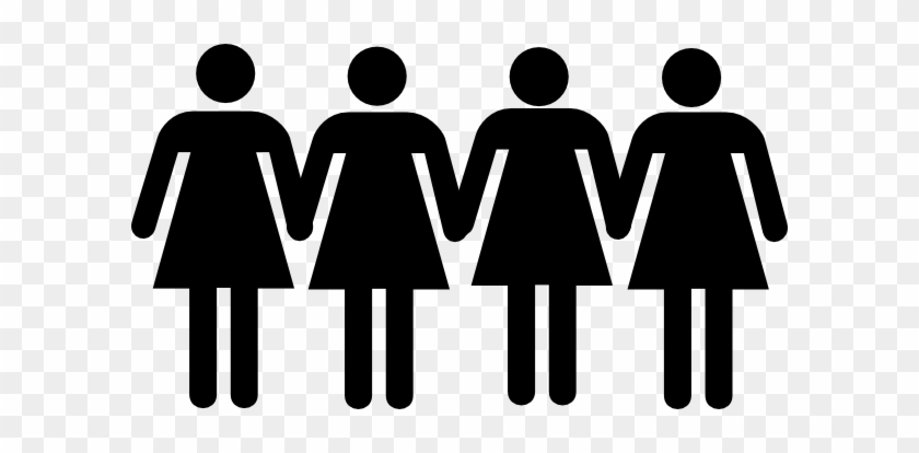 This Free Clip Arts Design Of Men Women Holding Hands - Male Female Bathroom Signs #831059