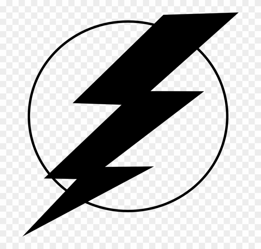 White Lightning Bolt Clip Art Vector Free Clipart Image - Thunder Png Transparent #831157