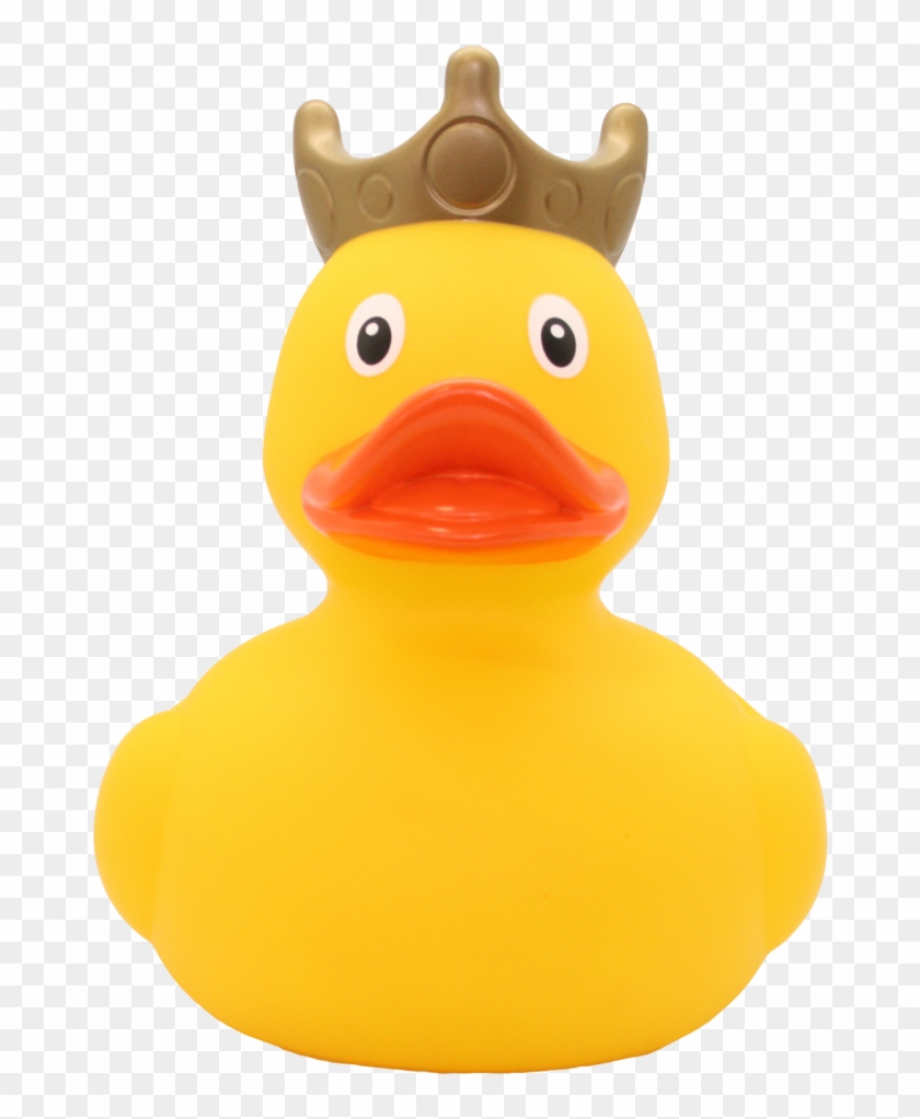 Personalised Xxl Yellow Rubber Duck With Crown, 25 - Duck With Crown #831257