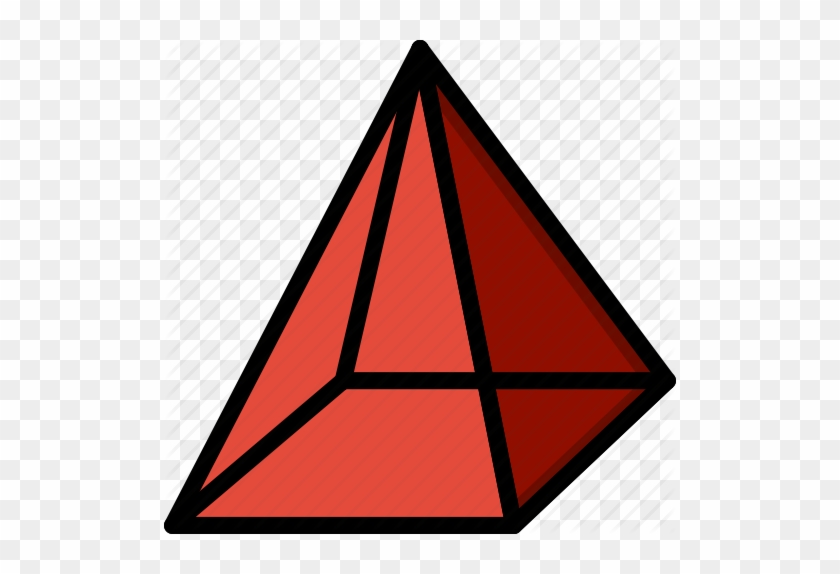 Pyramid Clipart Geometry - Pyramid Shape #831337