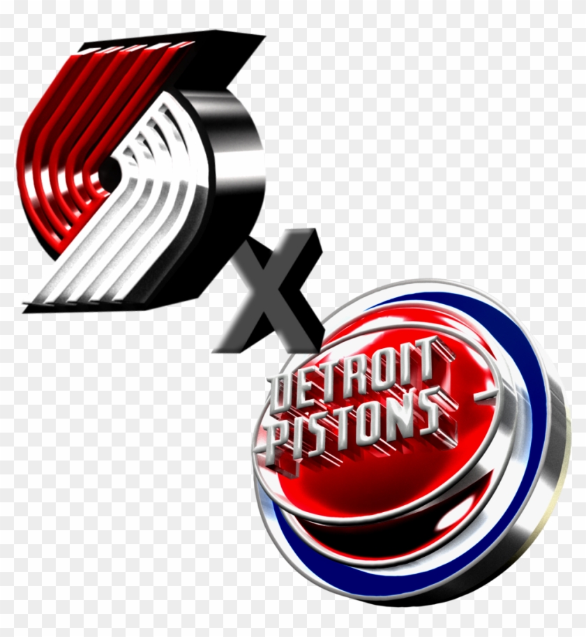 Detroit Pistons Clipart Transparent - Detroit Pistons #831342