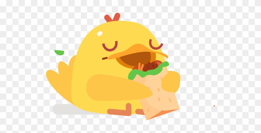 Duncan The Silly Duck Messages Sticker-2 - Illustration #831350