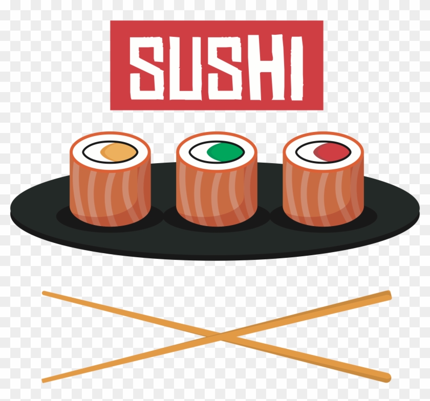 Big Image - Sushi Png Vector #831416