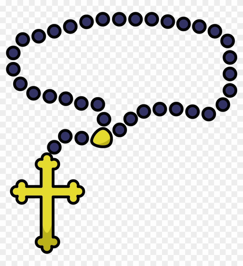 Even Priests Like Fr - Rosary Emoji #831450