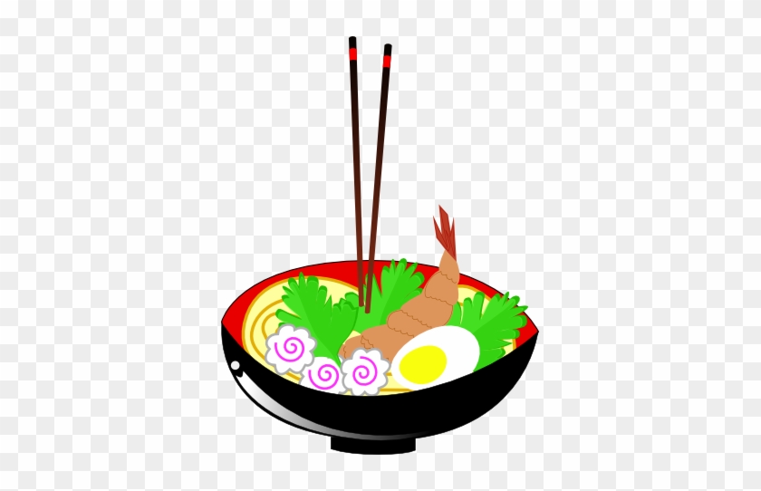 Ramen Noodles With Chopsticks Vector - Ramen Png Transparent Vector #831530