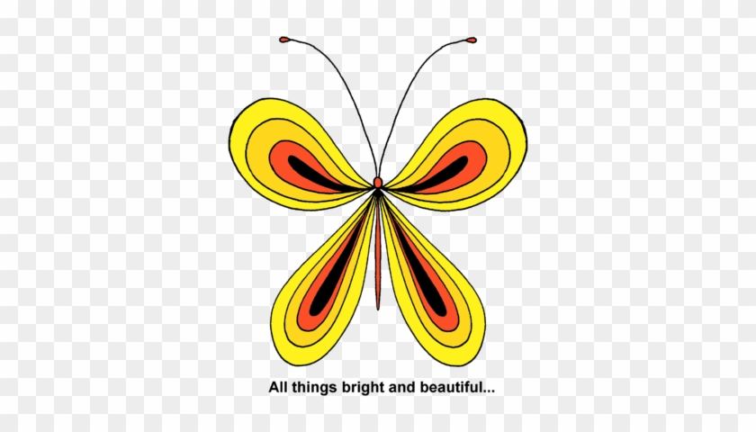 Yellow Butterfly Png Image Download - Clip Art #831572