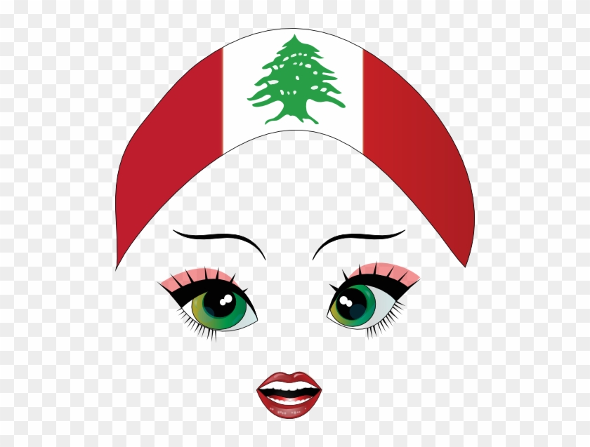 Pretty Lebanese Girl Smiley Emoticon Clipart - Pretty Lebanese Girl Smiley Emoticon Clipart #831640