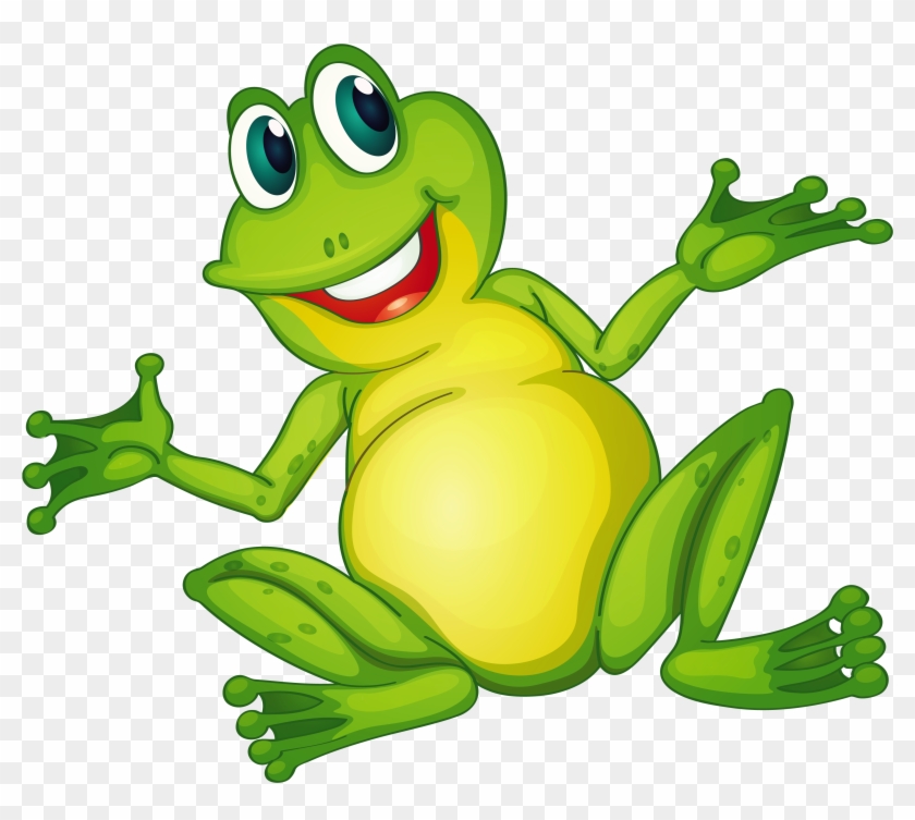 Frog Cartoon Clip Art - Dibujo De Ranas Animadas #831657