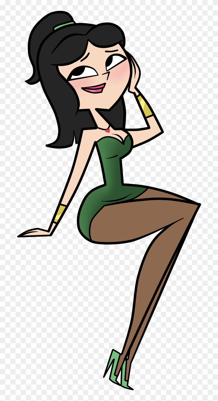 Pretty Little Lady By Evaheartsart - Png Ella Total Drama #831661
