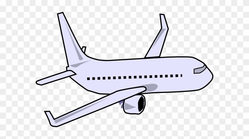 Aircraft Clipart Boeing 747 - Cartoon Airplane Png #831668