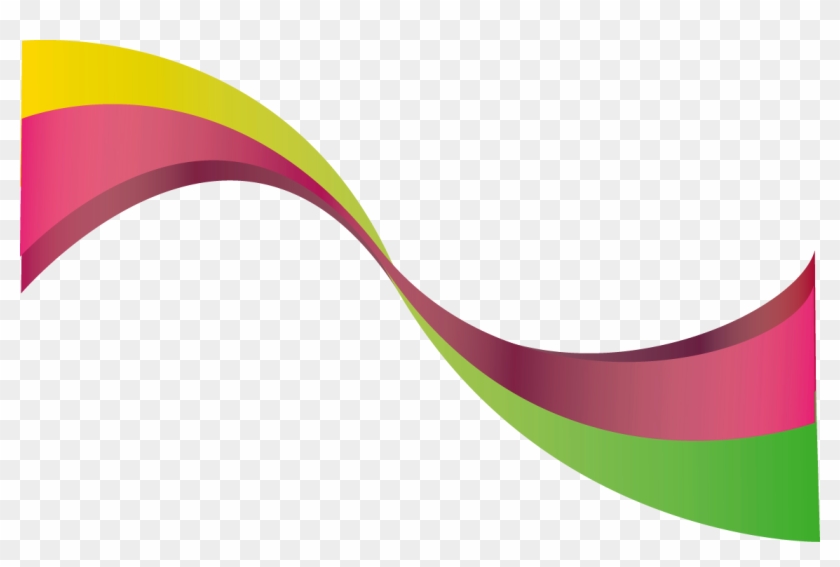 Color Curve Line - Lineas Curvas De Colores Png #831721