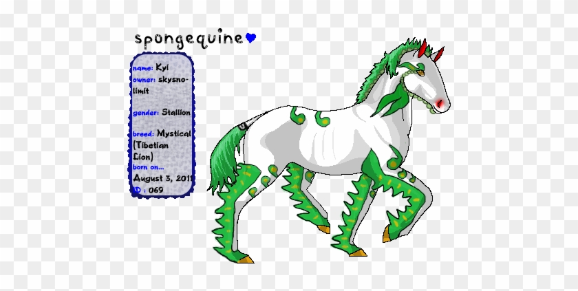069 Kyi Skysnolimit Stallion Friesian - Mane #831760