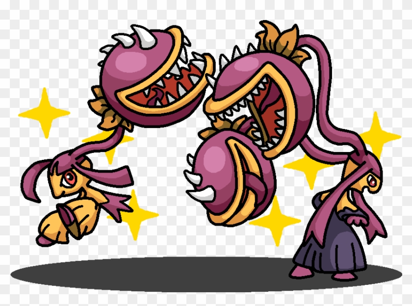 Shiny Mawile Chomper (plants Vs Zombies) By Shawarmachine - Cartoon #831783