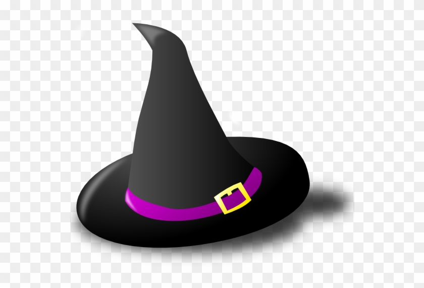 Black And Purple Witch Hat Png Clipart - Black And Purple Witch Hat Png Clipart #831814