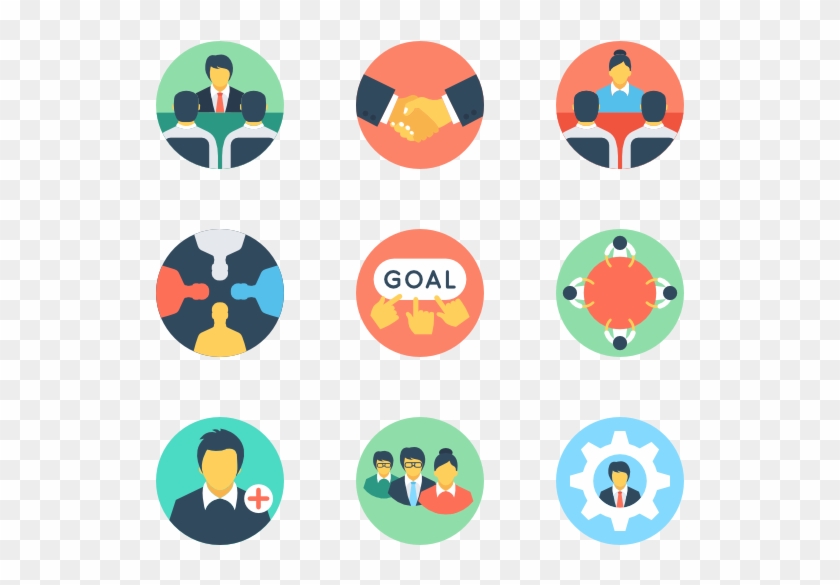 Teamwork And Organization 55 Free Icons - Team Work Png #831820