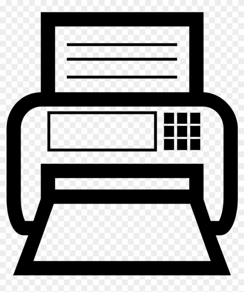 Fax Png Icon 5 - Fax Machine Logo Png #831884