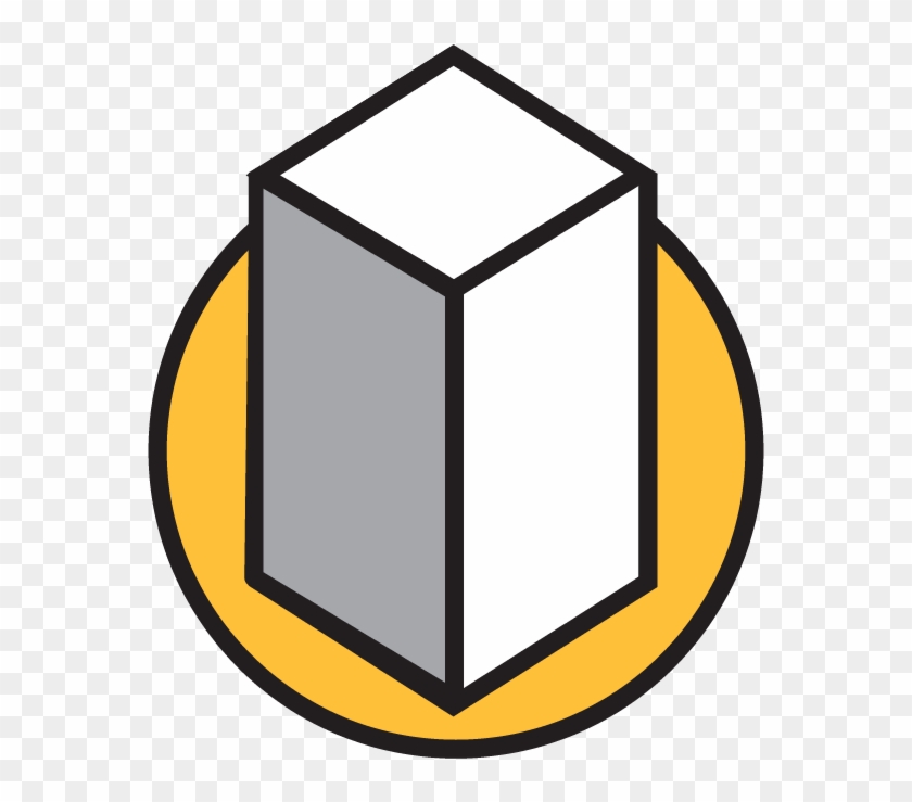 3d - Motif Cube 3d Logo Minimaliste #831906