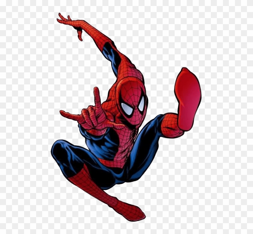 Spider Man Flying Transparent Png - Spiderman Png #831911