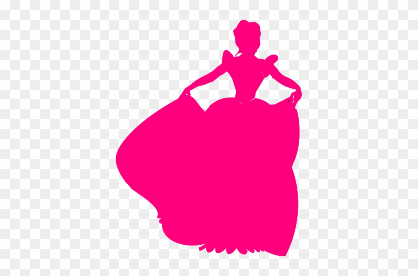 Cinderella's Closet Makes Homecoming Magical - Pink Princess Silhouette #831921
