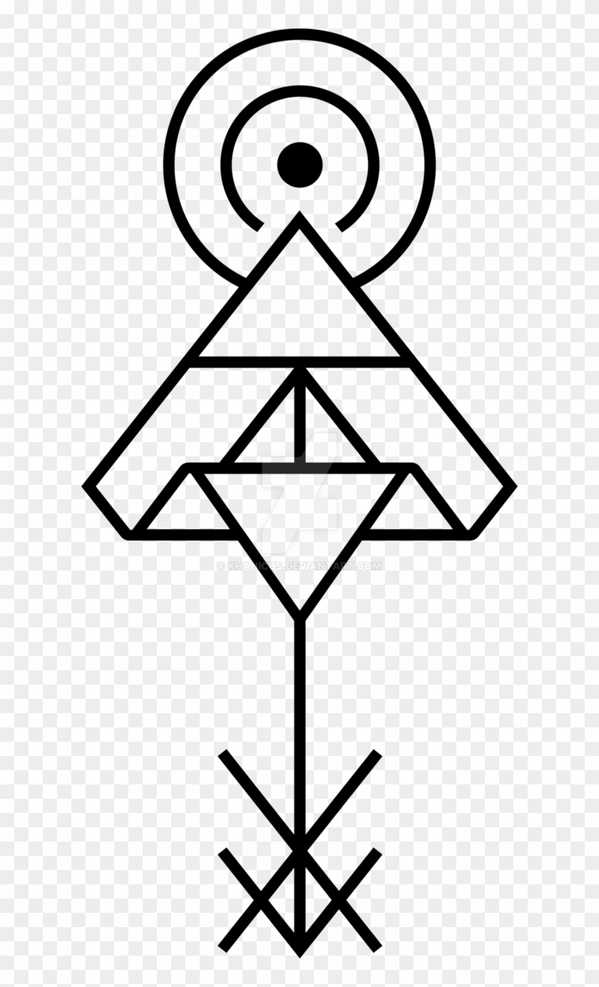 Geometry Glyphs By Khanicus - Geometric Tattoo Design Png #832149