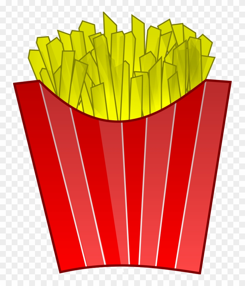 French Fries Clipart Salty Food - Clip Art Food Png #832236