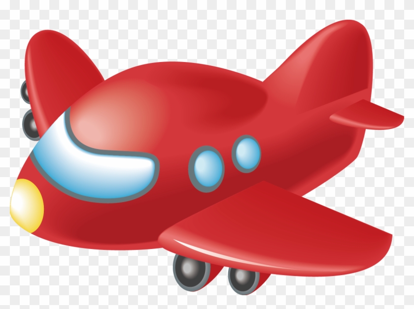 Airplane Car Clip Art - Cartoon Toy Airplane #832264