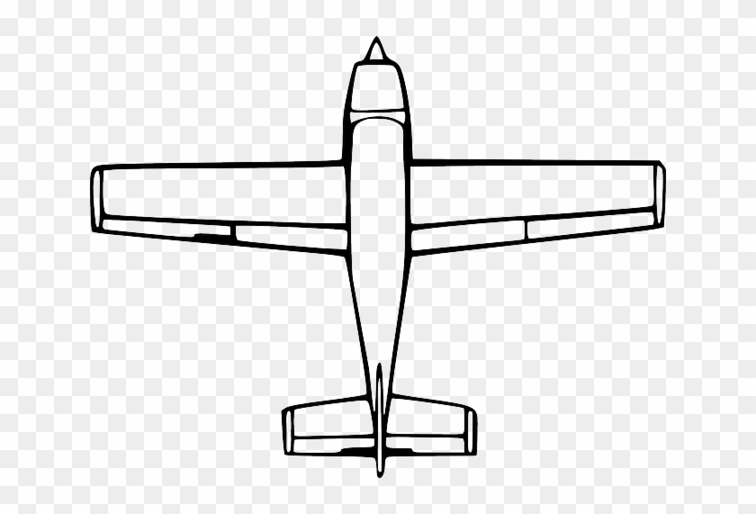 Airplane Cartoon Png - Airplane Birds Eye View #832282