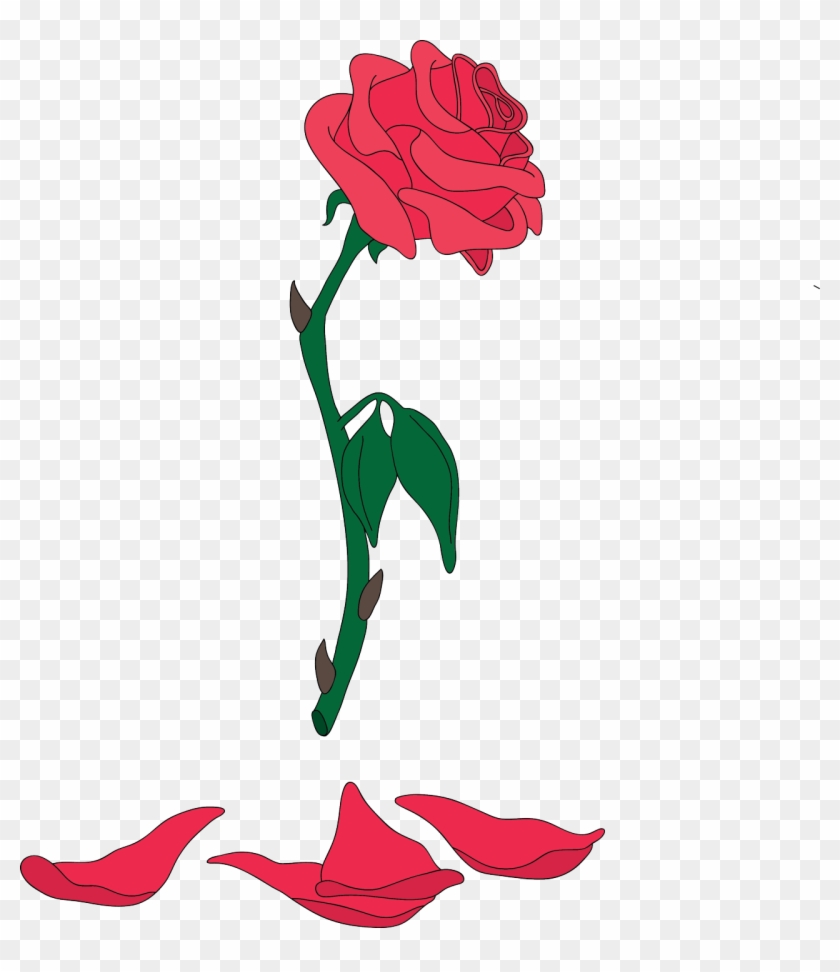 Rose Png Beauty And The Beast #832291