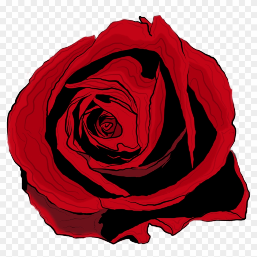 Rose Drawing By Bobhertley Red Rose Png Drawing Free Transparent Png Clipart Images Download