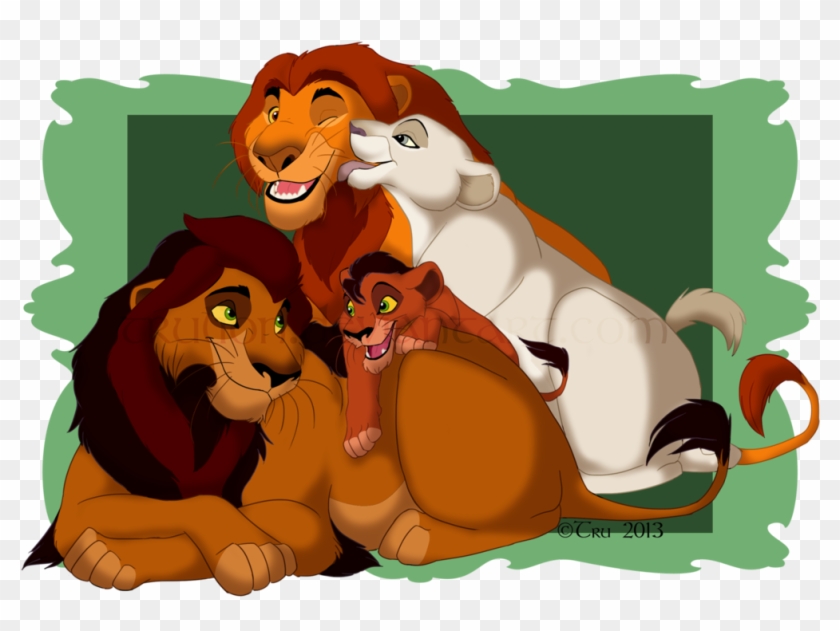 Family Portrait Series-ahadi And Uru By Trusfanart - Cartoon #832509