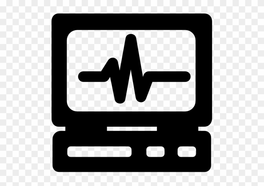 Clipart - Electrocardiogram - Medical Machine Icon #832521