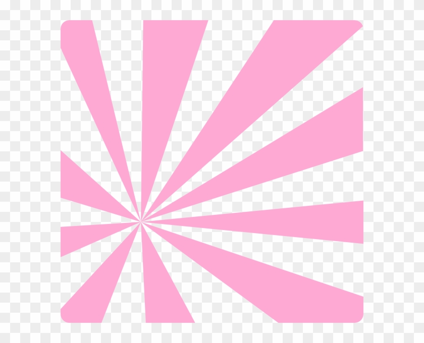 Sun Rays Pink Vector Png #832579