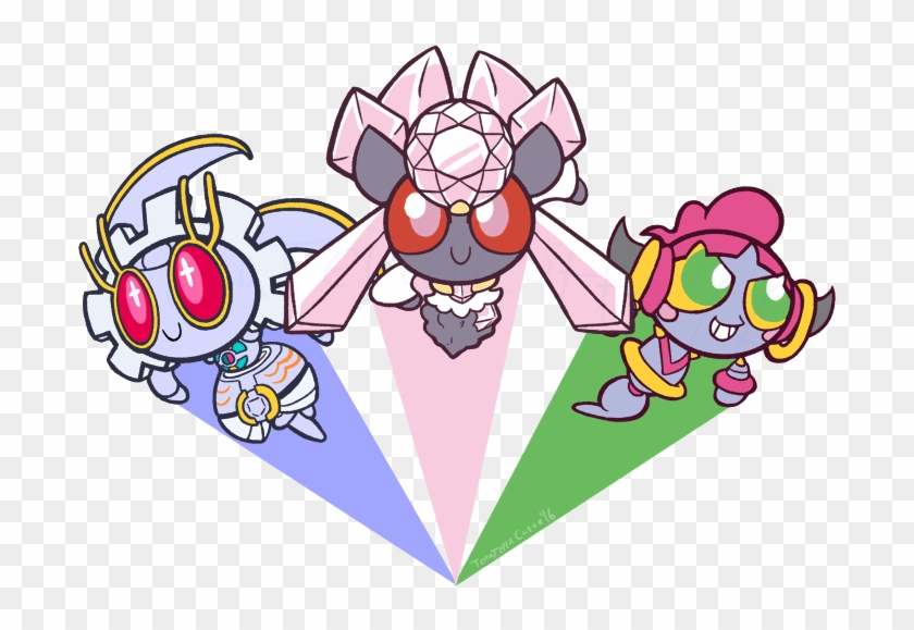 Pokémon X And Y Pokémon Sun And Moon Pokémon Ultra - Pokemon Magearna And Diancie #832595