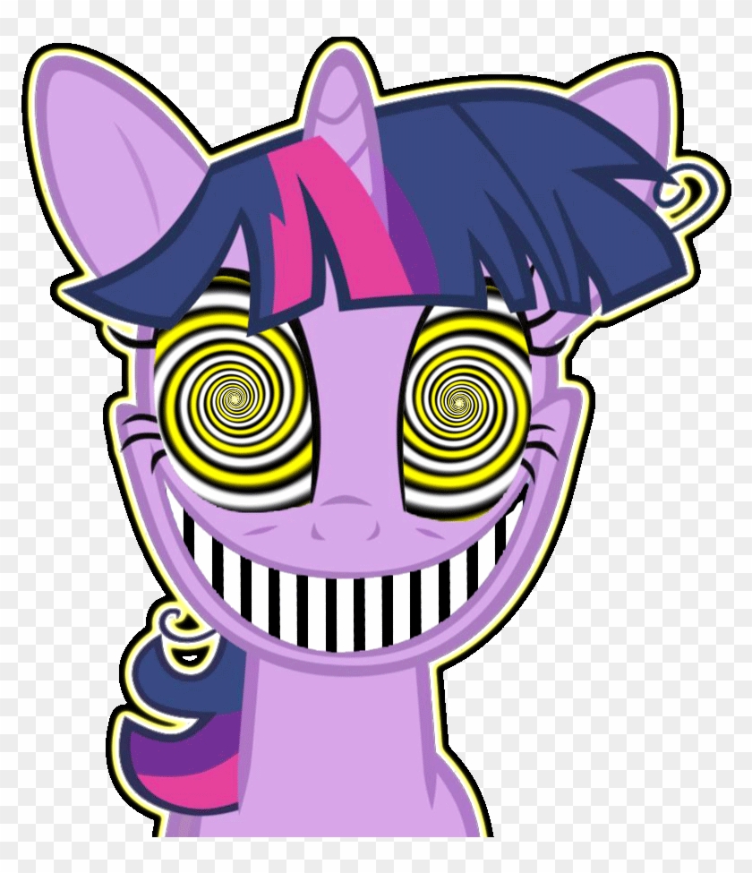 The Smiler Twilight Sparkle Pink Purple Cartoon Vertebrate - Mlp Creepypasta Twilight Sparkle #832701