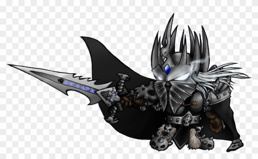 Mini Lich King By Dedded Mini Lich King By Dedded - Chibi Lich King Png #832768