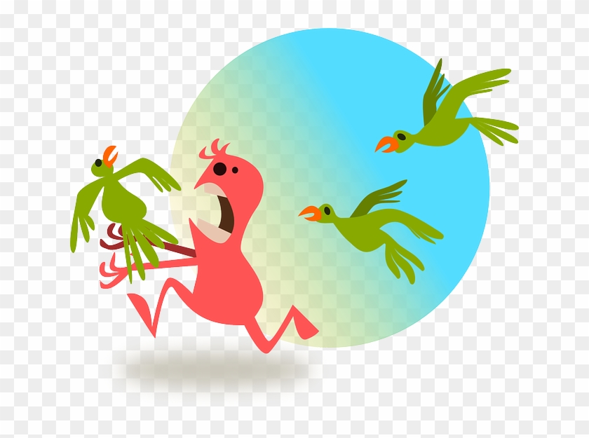 Parrots Bird, Worm, Catch, Funny, Monster, Parrots - Cartoon Quotes #832826