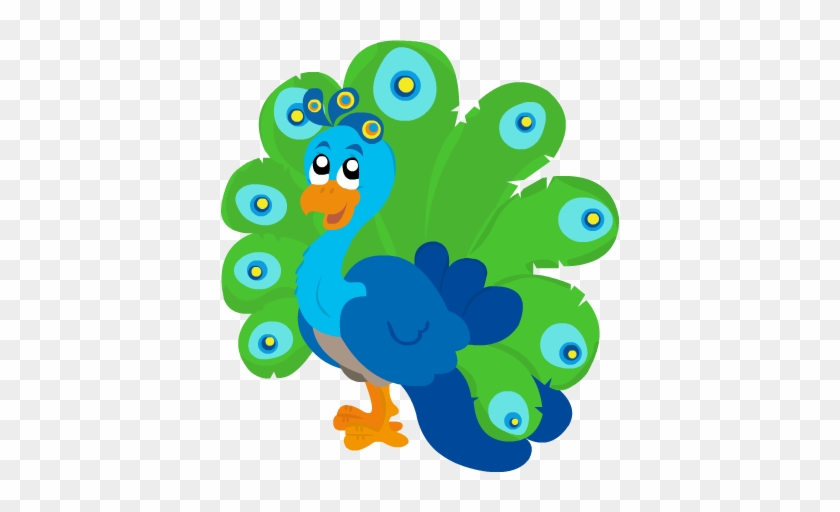 شخصيات كرتونية - Cartoon Peacock #832955
