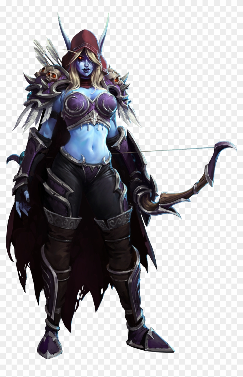 Sylvanas - Heroes Of The Storm Character Art #833057