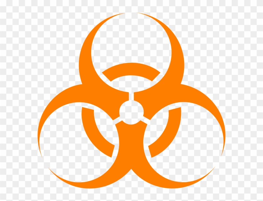 Biohazard Clipart Small - Biohazard Symbol #833096