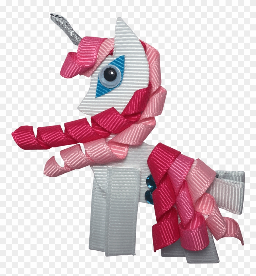 Unicorn Sculpture Clip - Plush #833101