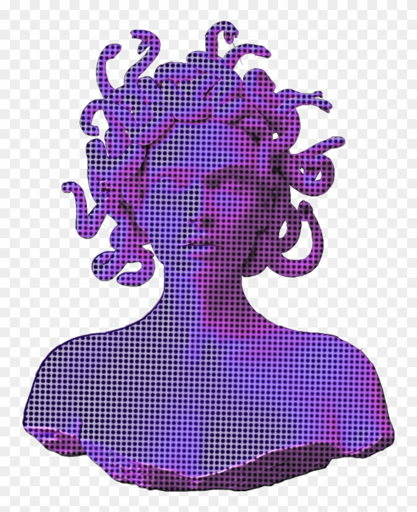 Ftestickers Sculpture Vaporwave Aesthetic Holographic - Sculpture Vaporwave #833126